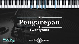 Pengarepan  Twentynine KARAOKE PIANO  MALE KEY [upl. by Eceined]