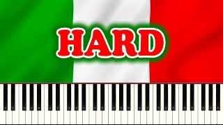 ITALIAN NATIONAL ANTHEM Il Canto degli Italiani  Piano Tutorial [upl. by Larson]