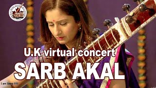 Roopa Panesar Sitar Upneet Singh on Tabla sarbakaltvcentre [upl. by Ketty519]