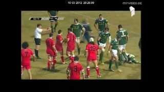 Kolelishvili Fight RUGBY  ENC  Romania  Georgia 1319 [upl. by Eimirej597]