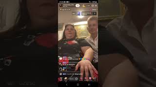 Cesarzowa Internetu i Dominik na domówce u Marianna Schreiber na TikTok Live z 29 listopada 2024 [upl. by Leda570]