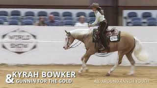 2023 APHA World Show AllAround Ranch Youth [upl. by Kassel]