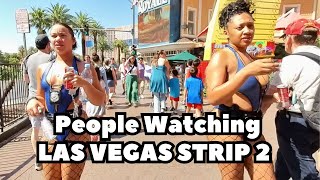 People Watching on Las Vegas Strip 2 [upl. by Melitta758]