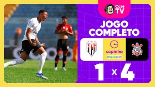 JOGO COMPLETO CORINTHIANS X ATLÃ‰TICO GOIANIENSE  TERCEIRA FASE  COPINHA 2024 [upl. by Enelram]