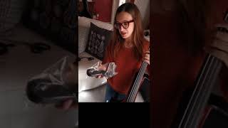 Unboxing Yamaha Silent Cello SVC 110 [upl. by Siramaj]