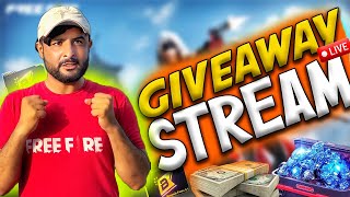 FREE FIRE GIVEAWAY STREAM Dont Miss Out [upl. by Winton]