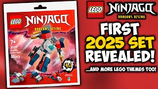 First 2025 Ninjago Set REVEALED 🤯 Ninja Combo Mech Polybag [upl. by Leagiba890]