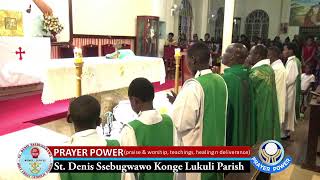 PRAYER POWER Adoration Teaching Praise and Worship with Mass 21st January 2024 [upl. by Iznik]