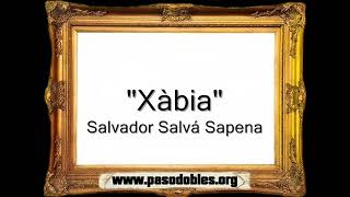 Xàbia  Salvador Salvá Sapena Pasodoble [upl. by Nashbar]