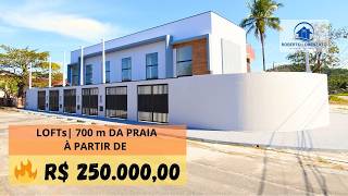 LOFTS À 700 m DA PRAIA  À PARTIR DE R 25000000 [upl. by Mairym]