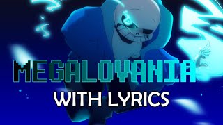 Megalovania REMASTERED With Lyrics  Undertale 2000 Subscriber Special [upl. by Taft]