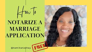 How to notarize a Marriage Application for beginners [upl. by Manvel]