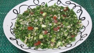 Tabbouleh Recipe [upl. by Novled]