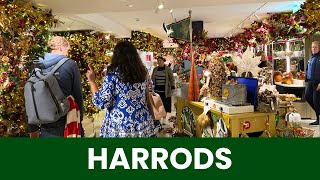 Inside The Harrods Christmas Store [upl. by Nevs431]