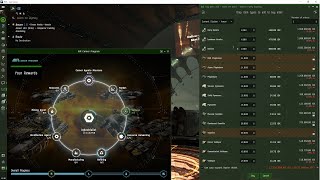 Eve online  AIR cheese reprocess all the ore [upl. by Ostraw]