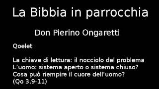 Qoelet A12  La chiave di lettura il nocciolo del problema [upl. by Nocam375]