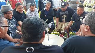 Whitefish Bay Singers at Couchiching Powwow 2018 [upl. by Aneej923]