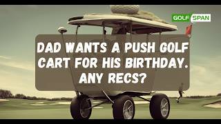 Heres What To Look For in a Golf Push Cart [upl. by Flanders]