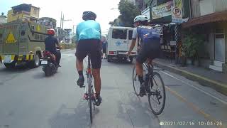 Testing SJCAM C100 C100 Plus 1080p 60fps  Bike Commuting  Cycling  Makati Philippines [upl. by Yllus]