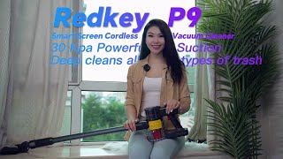 Redkey P9 vacuum cleaner Unboxing [upl. by Seline945]