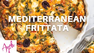 Mediterranean Frittata  Cooking With Ayeh [upl. by Peter]