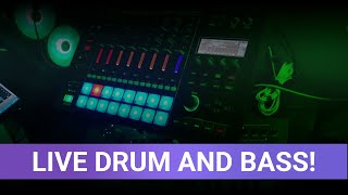 Roland MC707 Live Drum and Bass dnb [upl. by Nacim]