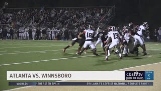 UNDER THE LIGHTS Winnsboro vs Atlanta [upl. by Needan]