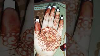 Mehendi art for beginners ✨🌸art justart justtry [upl. by Bandur695]