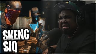 Skeng  Siq Official Music Video REACTION [upl. by Ahsinrad911]