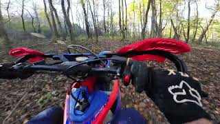 101024 Fall Practice Ride  Beta 200RR Race Edition [upl. by Aikemal545]