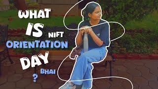 WHAT HAPPENED IN ORIENTATION DAY 🫣 AT NIFT missionnift nift niftentranceexam2025 education art [upl. by Chelton389]