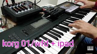 Ethnicolor 1 Jean Michel Jarre korg 01wfd  ipad [upl. by Atina]