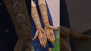 Unique bridal mehndi designYouTube trendingviral video [upl. by Naesal929]