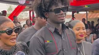 Kuami Eugene Burries DadEmpress Gifty Piesie Esther other celebrities storm Funeral in grand style [upl. by Chapel47]