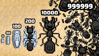 Evolving a MAX LEVEL ANT ARMY [upl. by Yracaz19]