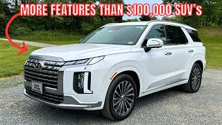 2024 Hyundai Palisade Calligraphy  BEST 3 Row SUV For The Money [upl. by Nepets106]