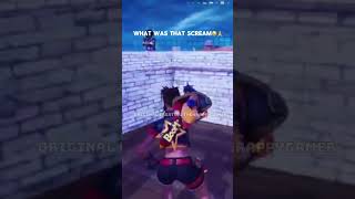 What was that scream😭🙏 Credits TheKrappyGamer fortnite fortniteclips gaming funny [upl. by Nahtal]