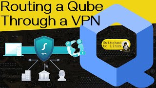 Routing a Qube Through a VPN  Qubes VPN Tutorial [upl. by Clevie]