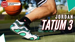 Jordan Tatum 3 Performance Review [upl. by Eityak407]