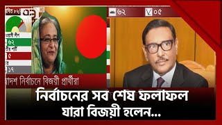 নির্বাচনে বিজয়ী হলেন যারা  News  Ekattor TV [upl. by Kirtap258]