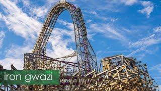 La MONTAÑA RUSA más EXTREMA de FLORIDA  Iron Gwazi  Busch gardens Tampa [upl. by Toback]