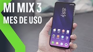 Xiaomi Mi MIX 3 tras un mes de uso PANTALLA DESLIZANTE tan FÁCIL DE USAR como de olvidar [upl. by Adnalra601]