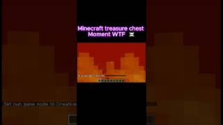 MInecraft treasure chest Moment minecraft minecraftgameplay gaming minecrafmemes [upl. by Drofla475]