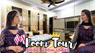 My Room Tour 2024✨ Bridal Room 👰🏻‍♀️ Most Luxury Room Tour  Modern Room Ideas [upl. by Aianat209]