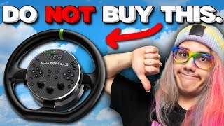 Why You SHOULD NOT Buy The Cammus C5 Cheapest Direct Drive Wheel [upl. by Cathleen]