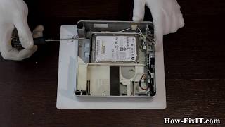 How to install SSD in Fujitsu Siemens Esprimo Q5020  Hard Drive replacement [upl. by Eehc709]