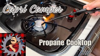 Capri Camper Propane Cooktop [upl. by Yenetruoc]