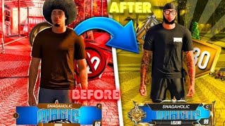 HOW I BECAME A TOP CENTER MY FIRST YEAR IN NBA 2K20😈🐐 [upl. by Yrac264]