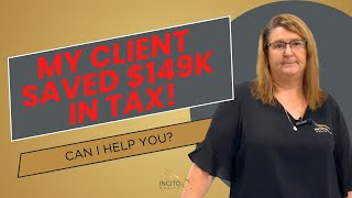 My Client Saved 149000 in Tax Can I Help You Do The Same  Incito Wealth [upl. by Kala]