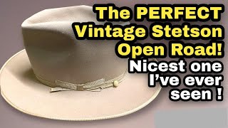 The MOST PERFECT Vintage STETSON OPEN ROAD I’ve Ever Seen in My 30 Years as a Hatter [upl. by Egiaf]